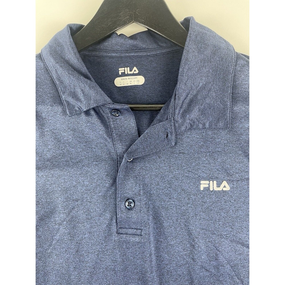 Fila Navy Blue Golf‎ POLO SHIRT Large L - Picture 3 of 5